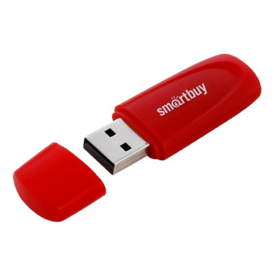 USB флэш-диск Smart Buy 64GB  Scout Red